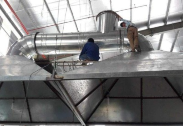 chụp hút khói inox công nghiệp