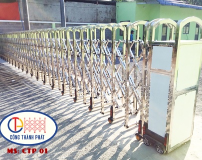 Cửa Cổng Xếp CTP 01