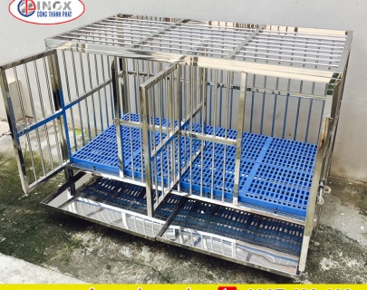 Chuồng Chó Inox