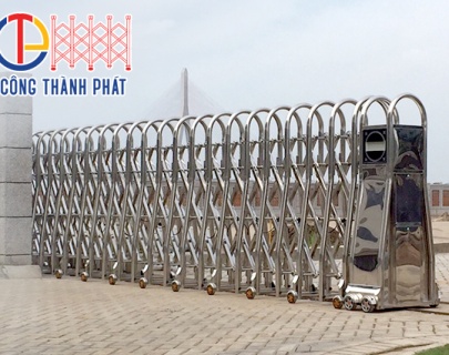 Cửa Cổng Xếp CTP 10