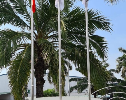 trụ cờ inox